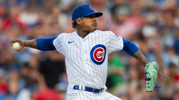 Cubs pitcher Marcus Stroman